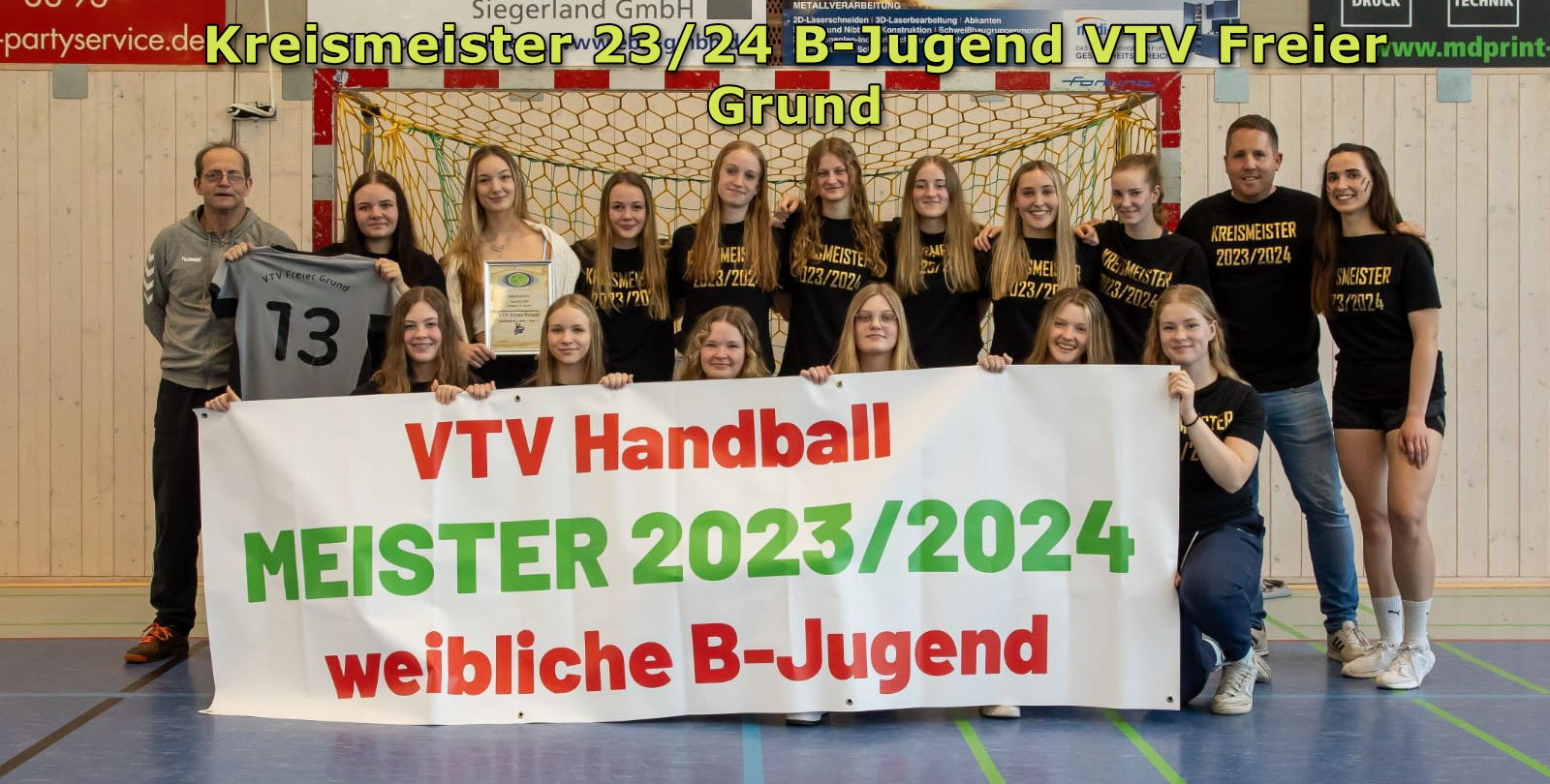 B Jugend VTV mit Text