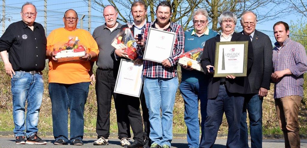 Schiedsrichterehrung Handballkreis Lenne Sieg in Netphen 2017