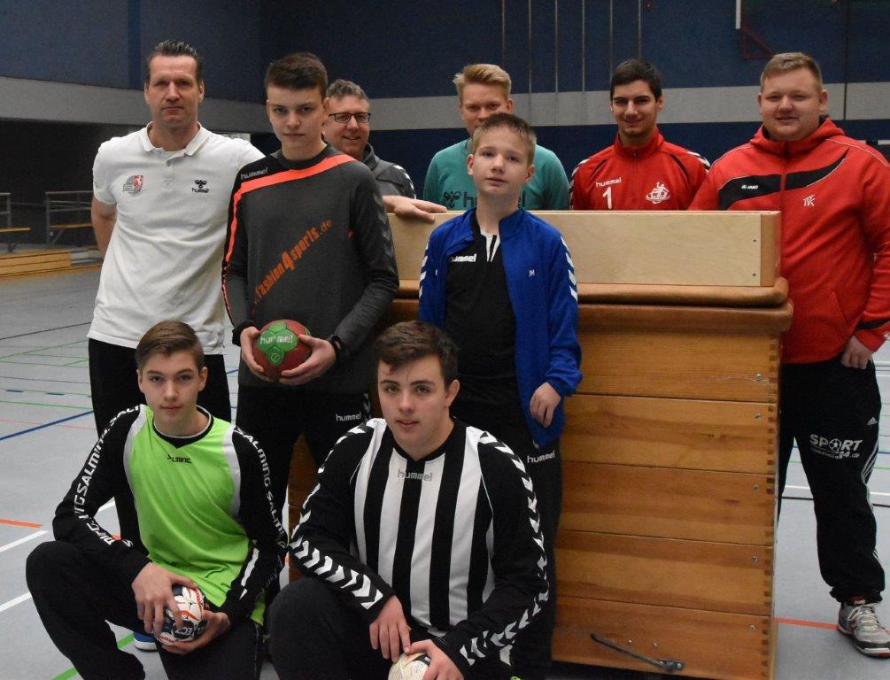 Weiterbildung 1 Marco Stange Markus Schurhoff Janis Michel Dominik Krengel Ben Fuhrmann zweite ReiheJustus Grab Jan Marvin Hurst vorne Julian Neu Linusvon Asch 2018